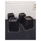 Set of 6-in bed risers
