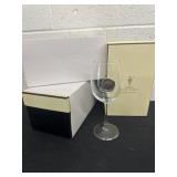 2 new English pewter company wine glasses
