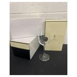 3 new English pewter company wine glasses