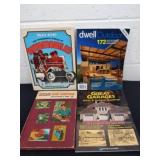 Vintage handyman and automobile books