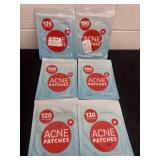6 new pack of acne patches