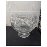 footed bowl appears to be a Stuart Crystal