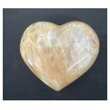 3' polished heart-shaped stone