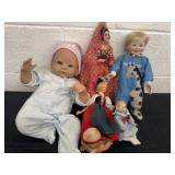 Group of dolls