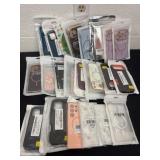 Group of new phone cases