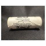 Roll of 2006 nickel Uncirculated