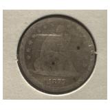 1877 s sealed quarter
