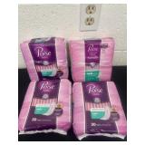 Poise pads 4 packs
