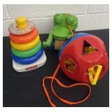 Group of kids toys
