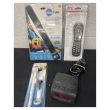 Digital indoor antenna, alarm clock and remote