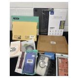 Group of new phone cases and screen protector