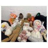 Group of baby dolls