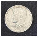 1964 Kennedy half dollar 90% silver