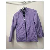 Purple kids jacket size large