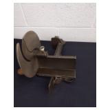 Antique cast iron Sterling slicer number 10