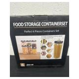 New food storage container 6pc