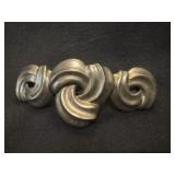 vintage French hair barrette