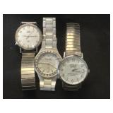 3 watches Timex Anne Klein and acqua