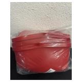 3pk mixing bowl silicone with lids