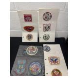 Group of 19 vintage patches