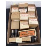 Group of meters and tubes and tube testers.