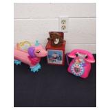 Three children's toys
