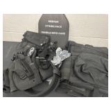 Group of gear- vest, holsters and more