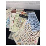 Group of scrapbook letters