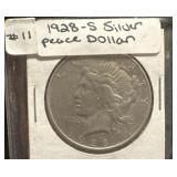 1928 s silver peace dollar