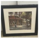 Picture of a city 18 1/2ï¿½ x 18