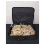 Bosch zip-up bag full of Scrabble tiles