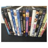 Group of dvds