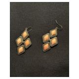 Vintage costume earrings