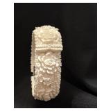 vintage celluloid clamper bracelet