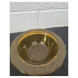 6ï¿½vintage amber glass Mother Goose nursery rhyme