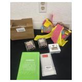 Air filter, POD cases, Easter bow,  journal