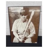 14ï¿½x11ï¿½ framed vintage photograph features Babe