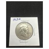 United States 1963-D Franklin Half Dollar,