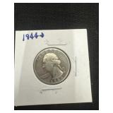 1944 d United States Washington Quarter, 90%