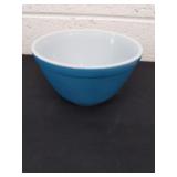 Vintage Pyrex primary blue mixing bowl 5.5 in