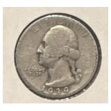 1939  Washington Quarter 90% silver
