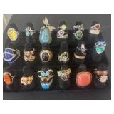 Group of rings different sizes
