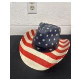 New American flag cowboy hat.