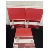 3 packs of 50Card stock