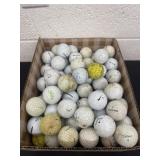 Box of golf balls
