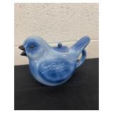 vintage Topline Imports blue bird teapot