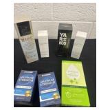 Group of new body oil, cleanse fungal and more