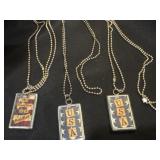 3 USA and my daughter is a soldier necklaces