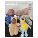 Bluey and dolls
