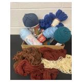 Box of yarn